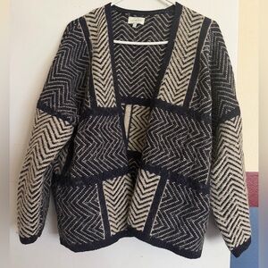 Lucky Brand Chevron Cardigan
